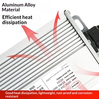 Convertisseur DC-DC haute puissance pour véhicule électrique 36V-72V vers 12V 10A-30A, noyau en cuivre pur, contrôle intelligent