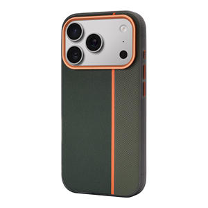 Funda para Teléfono de Cuero PU con Bloques de Color, Compatible con <span class=keywords><strong>iPhone</strong></span> 14, 15, 16, 17 <span class=keywords><strong>Pro</strong></span> Max, <span class=keywords><strong>13</strong></span> y Modelos N52, con Protección Contra Caídas - Product Image 3