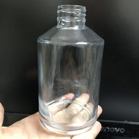 Bouteilles diffuseurs cylindriques en verre transparent de 150 ml, vides et rechargeables, avec bouchons à vis, pour la diffusion d'huiles parfumées et la décoration intérieure