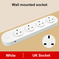 Nouveau Design UK BS Standard 110V-250V Power Track Socket Rail Home Desktop Prise de courant électrique pour un usage industriel