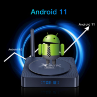 X98K PRO Android 11 Tv Box RK3566 Chipset NPU 0,8 T 8K Decodificador de video Antena externa WIFI 2T2R Búsqueda por voz 8K Settop Box