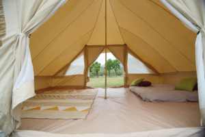 Tienda de campaña impermeable para exteriores, carpa de lona de algodón para acampar en familia, tienda de lujo para safari - Product Image 3