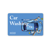 Carte VIP Express Wash Pass NTAG 213 NFC, carte de lavage, service express pour les utilisateurs fréquents de lavage de voiture