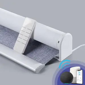 Thông minh không dây cơ giới rèm cuốn ngày và đêm rèm với điều khiển từ xa phong cách đơn giản cơ giới Shades - Product Image 1