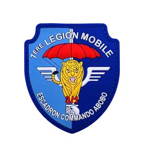 Production Plant Client Specified 3D Soft Rubber Silicone Polyvinyl Chloride Heat Press Custom <b>Label</b> Tag pvc patch - Product Image 3