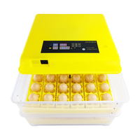 HT-72 incubateur de prix entièrement automatique capacité de 72 œufs incubateur d'œufs à énergie solaire écloserie oeuf poule