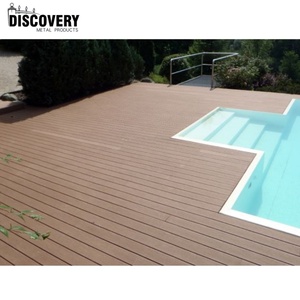 Venta caliente Garden Park Impermeable Suelo ignífugo Madera Plástico Compuesto Decking - Product Image 5