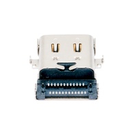 Connecteur USB 3.2 Type-C 40 Gbps étanche U4 24 broches SMT DIP PCB Femelle Mâle de haute qualité, plaqué or, courant 5A