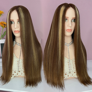 Peluca de Cabello Humano Remy Europeo Virgen de Alta Calidad para Mujer, Personalizable, con Base Mono y Cierre de Encaje 5x5 - Product Image 1
