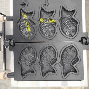 เครื่องทำวาฟเฟิลและวาฟเฟิลสแตนเลสไฟฟ้า3ชิ้นสำหรับใช้ทำเบเกอรี่ใหม่ - Product Image 4