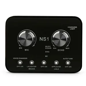 Professionele Opname Audio Interface Studio Met Lage Prijs Voor Live Omroep