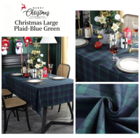 Nappe de Noël à carreaux américains, Housse de table de luxe à carreaux britanniques pour fêtes, banquets, tables basses, toutes saisons