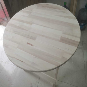 Mesa Plegable de Madera Hirohiro, Redonda, de Madera Maciza, Portátil, Multifuncional, Fabricada en Shandong, BHZM--11 - Product Image 3