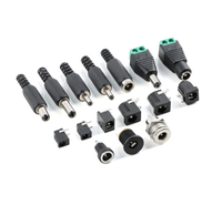 Prise d'alimentation CC 002/005 3.5-1.1/1.35 5.5-2.1-2.5MM en cuivre et fer, résistante aux hautes températures, accessoires électroniques
