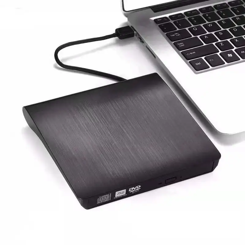 USB 3.0 External DVD-RW CD-RW Burner Recorder Optical Drive Rewritable Drive CD DVD ROM Combo Writer for MacBook Pro PC Win 7 8