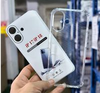 Coque de téléphone transparente en TPU pour Samsung et iPhone 17 Air 16 15 14 13 12 11 18 Pro Max – Étuis de protection transparents pour téléphones portables
