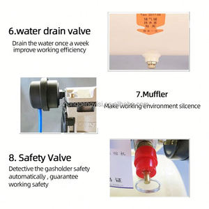 Compresseur d'air sans huile 1,1 kW/2,2 kW/1,6 kW, 220 V, silencieux, portable, électrique, pour voiture - Product Image 3