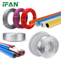 Tuyau IFAN PEX Al PEX 12-63 mm, tube multicouche 5 couches pour systèmes de chauffage par le sol