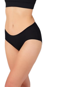 Womens Seamless Thong Panties Mid Rise Invisible Soft <b>Stretch</b> Spandex Nylon Lightweight Everyday Comfort Underwear - Product Image 1