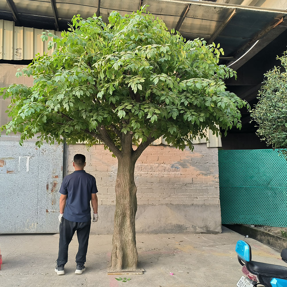 Kunstmatige Ficus Boom Kunstmatige Banyan Boom Voor Outdoor Centrum Of Winkelcentrum Decoratie