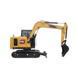 Betrouwbare Gebruikte Sy70c 7 Ton Minigraafmachine Minigraafmachine Met Sterke After-Sales Service Netwerk Reserveonderdelen Ondersteuning Beschikbaar - Product Image 3