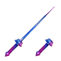 Jouet promotionnel, épée médiévale rétractable imprimée en 3D, épée en plastique rétractable par gravité, katana cool et pas cher, jouet d'épée de samouraï
