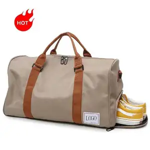 Em Estoque Novo Design Ginásio Viagem Esportes Duffel Bag Logotipo Personalizado Duffle Bag Para Mulheres Homens Travel Bag