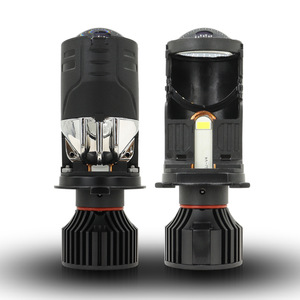 QideWin M01S Car <b>LED</b> Headlights H4 Bi-Xenon <b>Projector</b> High Low Beam Integrated 30000 Lm 70W Universal Fit - Product Image 5