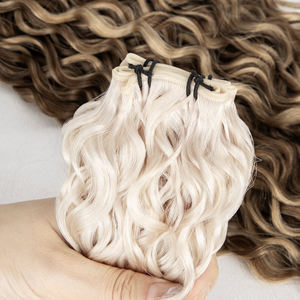 रूसी वर्जिन कर्ली बाल डबल खींचा 22 इंच का ब्लौंडे अदृश्य आसान अनुप्रयोग प्रतिभा वेफ्ट मानव बाल एक्सटेंशन - Product Image 1
