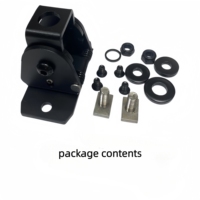 180 °   Soporte de Antena Ajustable, Plegable con un Clic, Base de Antena Móvil para Automóvil, Soporte de Antena Resistente