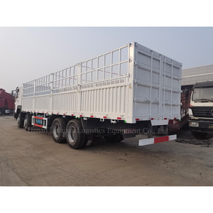 Camión de Carga HOWO 8*4 Usado, Camión de Transporte Comercial de Alta Capacidad con Barandas, Camiones de Trabajo Pesado en Venta - Product Image 2