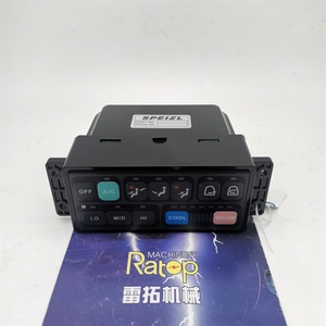 อะไหล่รถตักล้อยาง Dl250A ชุดควบคุมเครื่องปรับอากาศ K1010519 แผงควบคุมแอร์ K1010519 - Product Image 1