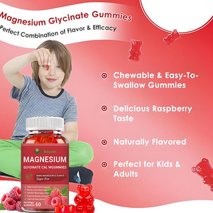 Glycinate de magnésium OEM Vitamine D <span class=keywords><strong>B6</strong></span> <span class=keywords><strong>Coenzyme</strong></span> Q10 Supplément à base de plantes - Product Image 4