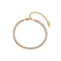 Collier en acier inoxydable électroplaqué pour femme, style européen et américain, mode, luxe léger, élégant, polyvalent, chaîne de clavicule