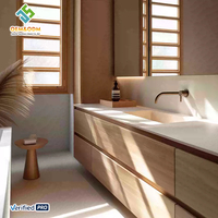 OEM 2025 doré métal marbre salle de bain meubles table à manger bureau cuivre armoire panneau miroir évier robinet Rock chambre entrepôt