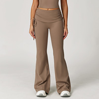 Leggings de yoga et de sport de grossesse pour femmes grandes tailles, taille élastique haute, doux, extensibles, respirants, sans couture, pour la gym et le fitness