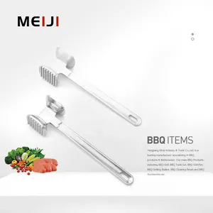 MEIJI Hot Selling Supplier Kitchen Tools Meat Tenderizer Hammer Aluminium Alloy Meat Hammer