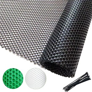 <b>Plastic</b> Flat <b>Mesh</b> 1.2cm <b>Mesh</b> 50m Length Green Hot Sale Multiple Colors Available for Poultry Chicken Cage - Product Image 1