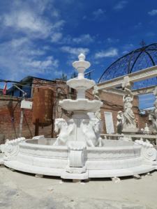 Statue <span class=keywords><strong>de</strong></span> <span class=keywords><strong>la</strong></span> <span class=keywords><strong>naissance</strong></span> <span class=keywords><strong>de</strong></span> <span class=keywords><strong>Vénus</strong></span> en marbre blanc pour décor <span class=keywords><strong>de</strong></span> fontaine d'eau d'hôtel - Product Image 3