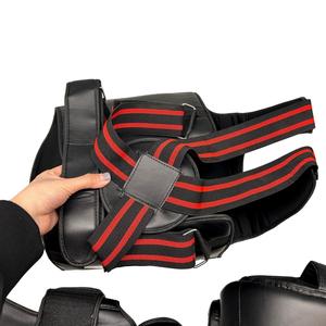 Đen dành cho người lớn Kickboxing muay-thai Shin Full Kit bảo vệ - Product Image 6