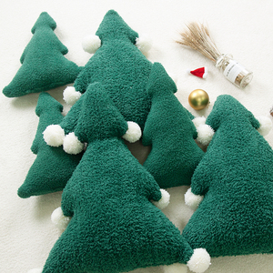 Tùy Chỉnh Các Loại Khác Nhau Mềm Sang Trọng Santa Claus, Người Tuyết, Cây Giáng Sinh Sang Trọng Bìa Đệm Gối - Product Image 5