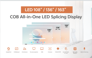 Tela Interativa de LED de Grande Porte para Conferências, 108, 136, 163 Polegadas, Tela de Parede Touch Screen para Sala de Reuniões, Display Modular para Sala de Reuniões - Product Image 2