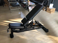 Banc réglable pour usage commercial en salle de sport, équipement de musculation et de fitness, robuste