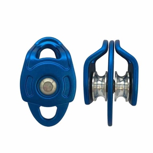 Briquet de charge adula, petites bobines forgées à chaud avec roulement à billes, double poulie en aluminium pour sauvetage et escalade - Product Image 6