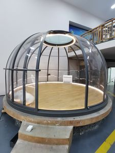 4.0*4.0M trasparente di alta qualità casa a cupola all'aperto prefabbricata in policarbonato bolla casa capsula per la caffetteria - Product Image 3