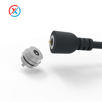 Connecteur d'alimentation magnétique circulaire 12V 3A DC, connecteur mâle-femelle pour adaptateur secteur, câble de charge à broches Pogo