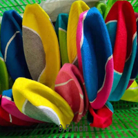 Ballon sphérique gonflable surdimensionné personnalisable avec impression de logo, 9,5 pouces, jouet écologique pour animaux de compagnie, en feutre de polyester avec vessie en caoutchouc