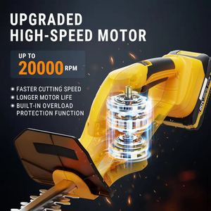 <span class=keywords><strong>Kit</strong></span> <span class=keywords><strong>de</strong></span> taille-<span class=keywords><strong>haie</strong></span> sans fil au lithium-ion léger <span class=keywords><strong>de</strong></span> 22 pouces, best-seller, avec lames 2-en-1 pour l'entretien des jardins et des pelouses - Product Image 5