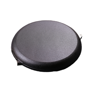 Sartén <span class=keywords><strong>para</strong></span> Pizza de Hierro Fundido Pre-Sazonada de 12 Pulgadas con Asas, Plancha <span class=keywords><strong>para</strong></span> Restaurantes, Dosa Tawa, Parrilla <span class=keywords><strong>para</strong></span> Roti, Barbacoa, Camping, Gas/Inducción - Product Image 2