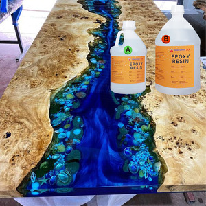 Wholesale Crystal Clear <b>Epoxy</b> <b>Resin</b> for Pouring Countertops/<b>Epoxy</b> <b>Resin</b> Art River <b>Table</b> - Product Image 1